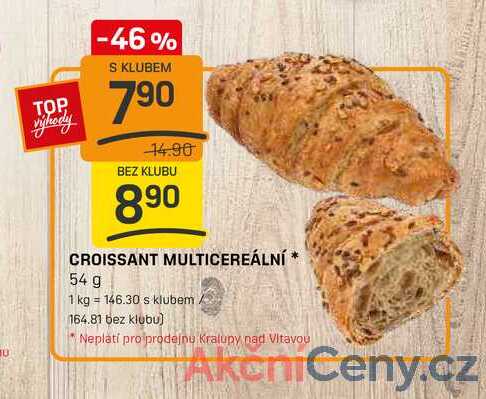 CROISSANT MULTICEREÁLNÍ 54 g