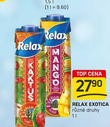 RELAX EXOTICA různé druhy 11 