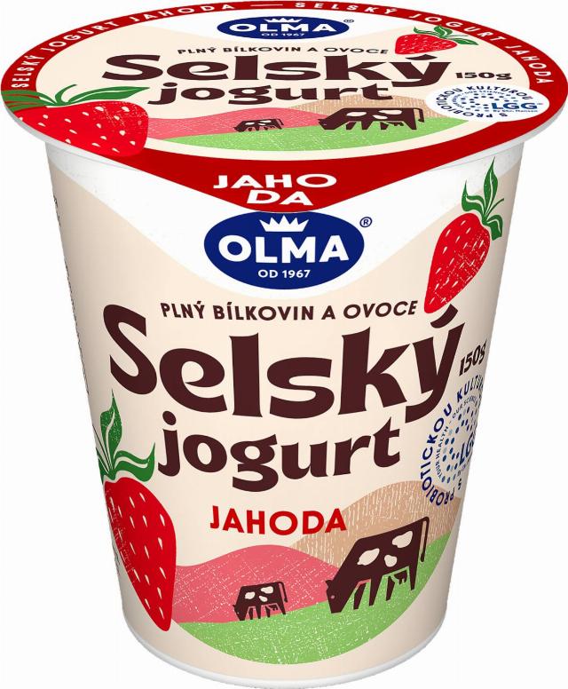 Olma Selský jogurt různé druhy