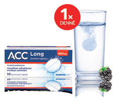 ACC® LONG 600 mg, 10 šumivých tablet