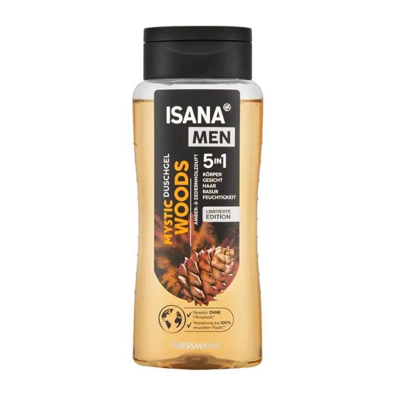 ISANA Men Sprchový gel pro muže Mystic Woods 5v1, 300 ml