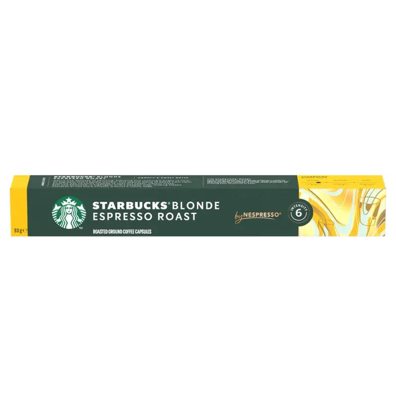 Starbucks Kávové kapsle Starbucks by Nespresso Blonde Espresso Roast, 10 ks