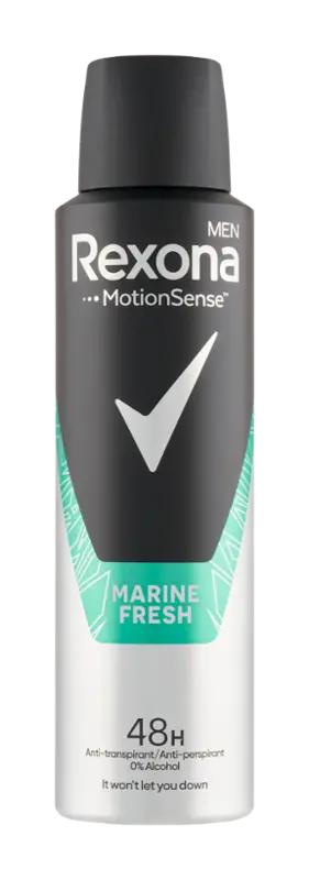 Rexona Antiperspirant sprej pro muže Stay Fresh Marine, 150 ml