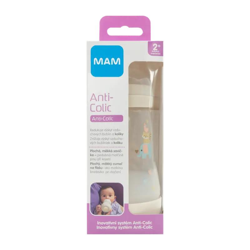 MAM Láhev Anti-Colic 260 ml, 2m+, různé druhy, 1 ks