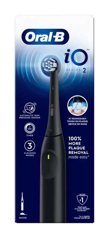 Oral-B Elektrický zubní kartáček Oral-B iO 2 Black, 1 ks