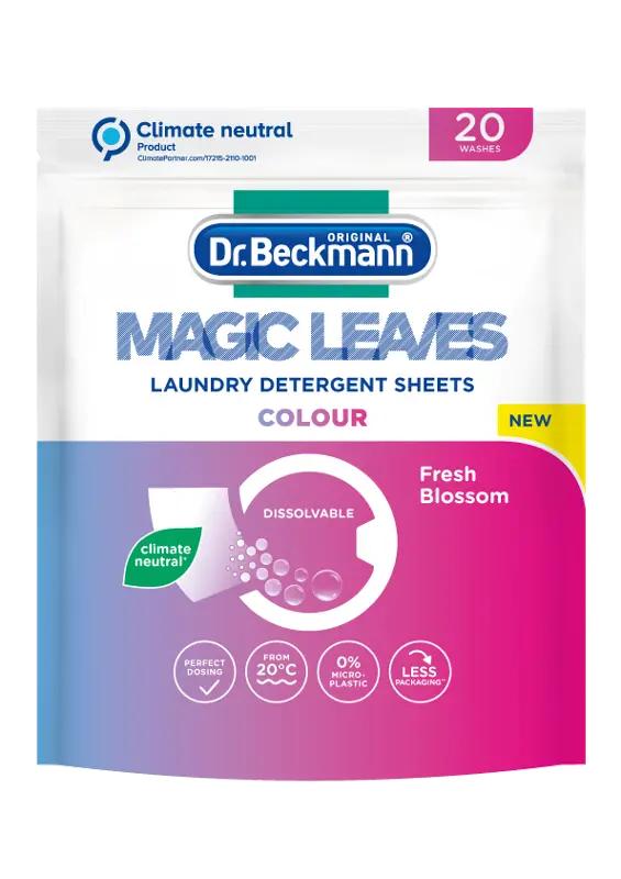 Dr. Beckmann Prací ubrousky Magic Leaves Fresh Blossom Color, 20 ks