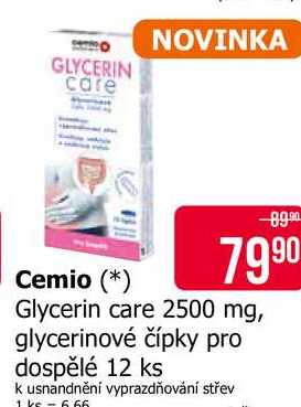 Cemio Glycerin care 2500 mg