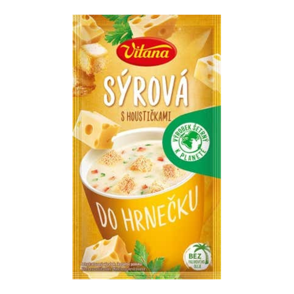 Vitana Do hrnečku Instantní sýrová polévka s houstičkami