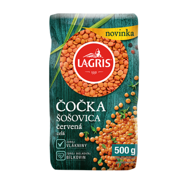 Lagris Čočka červená loupaná celá