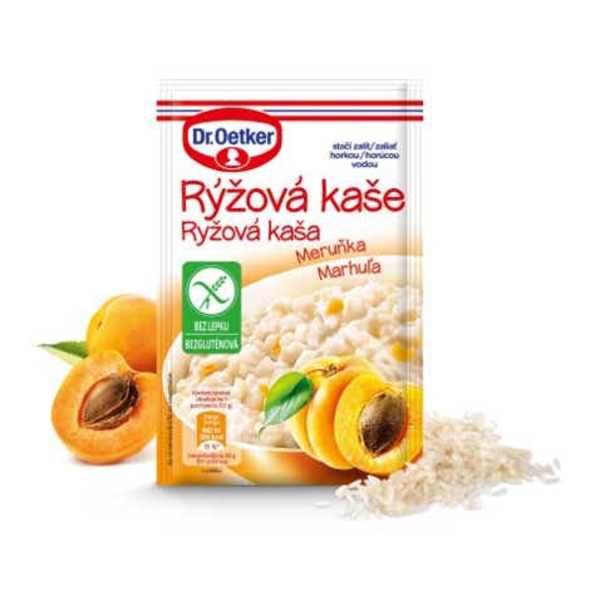 Dr. Oetker Rýžová kaše Meruňka bez lepku