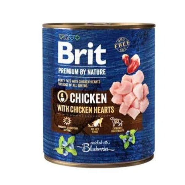 Brit Premium by Nature Chicken with Hearts