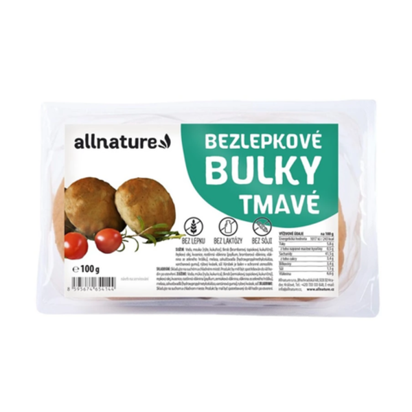 Allnature Bezlepkové bulky tmavé