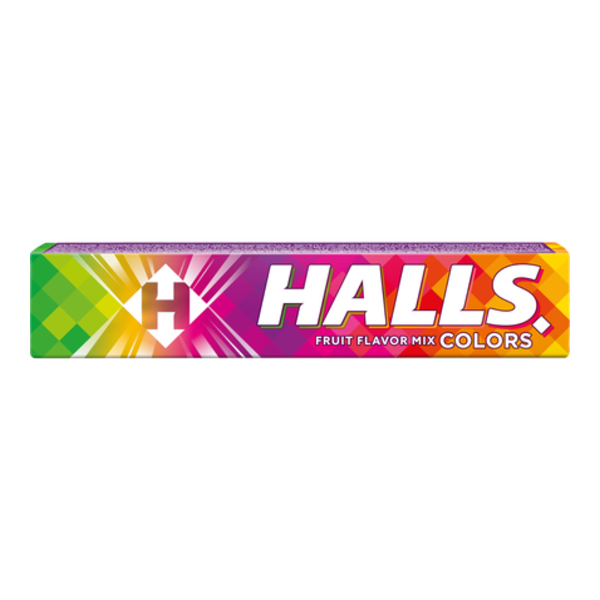 Halls bonbóny Colors s ovocnou příchutí