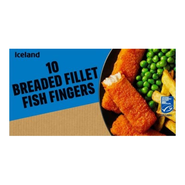 Iceland Breaded Fish Fillet Fingers