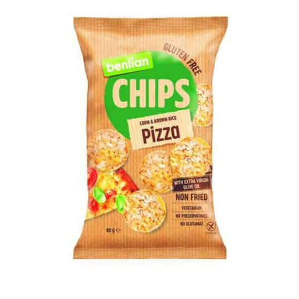 Benlian Corn & Brown rice chips Pizza