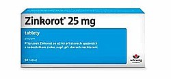 Zinkorot® 25 mg 50 tablet