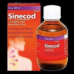 Sinecod 1,5 mg/ml sirup 200 ml