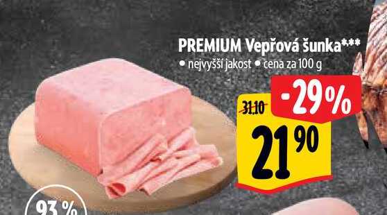 PREMIUM Vepřová šunka 100 g