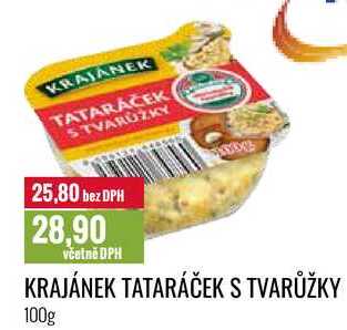 KRAJÁNEK TATARÁČEK S TVARŮŽKY 100g 