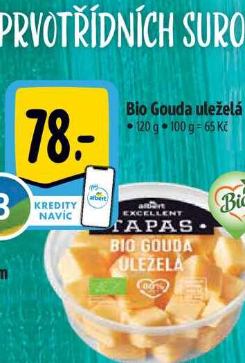   Bio Gouda uleželá 120 g  