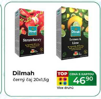 Dilmah černý čaj 20x1,5g  