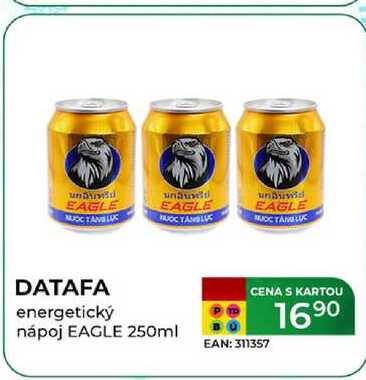 DATAFA energetický nápoj EAGLE 250ml 