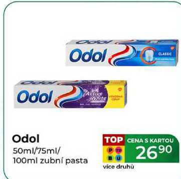 Odol 50ml/75ml/ 100ml zubní pasta