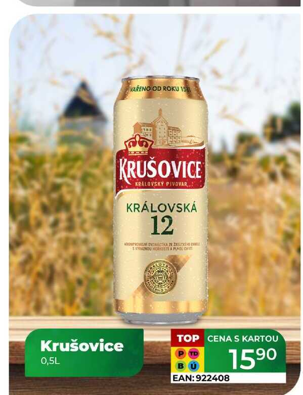 Krušovice 0,5L  