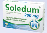 Soledum® 200 mg 20 měkkých tobolek