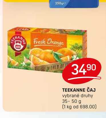  TEEKANNE ČAJ vybrané druhy 35-50 g