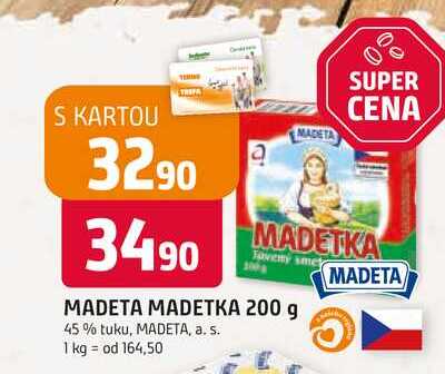 MADETA MADETKA 200 g 45% tuku