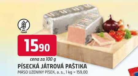 PÍSECKÁ JÁTROVÁ PAŠTIKA 100g