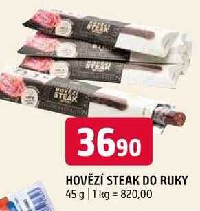 Hovězí steak do ruky 45 g