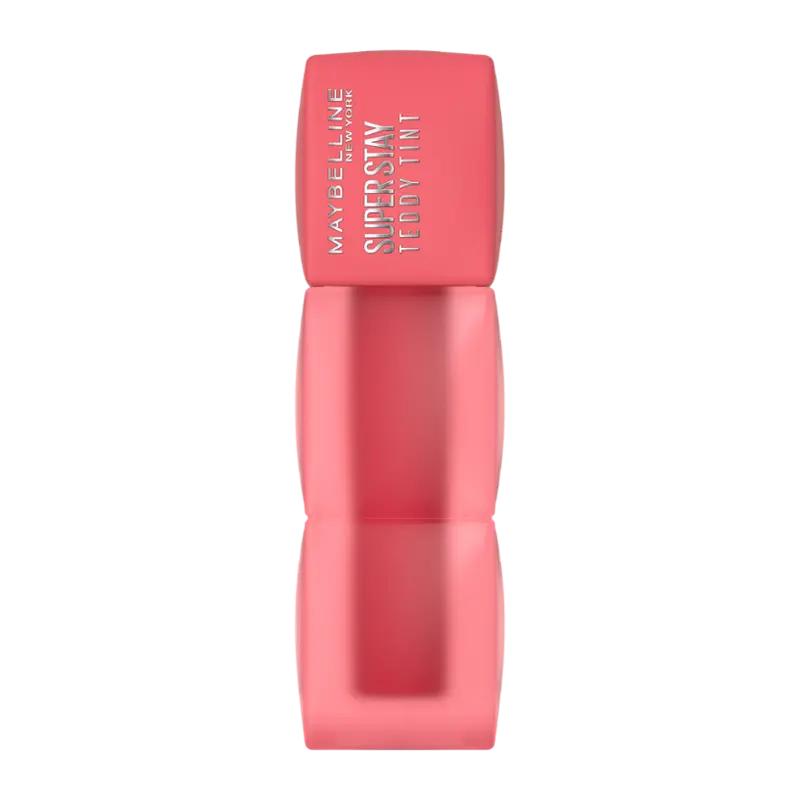 Maybelline Tekutá rtěnka Super Stay Teddy Tint 40 Petalcore, 1 ks