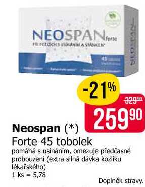 Neospan Forte 45 tobolek 