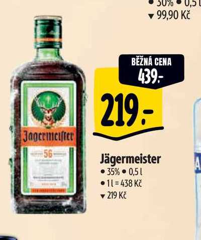  Jägermeister 35% 0,5 1 