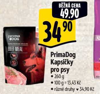 PrimaDog Kapsičky pro psy, 260 g