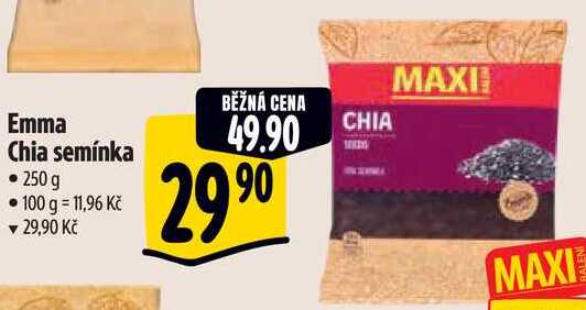 Emma Chia semínka, 250 g