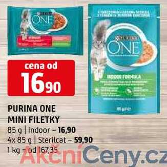 Purina one mini filetky 85g 4x 85 g 