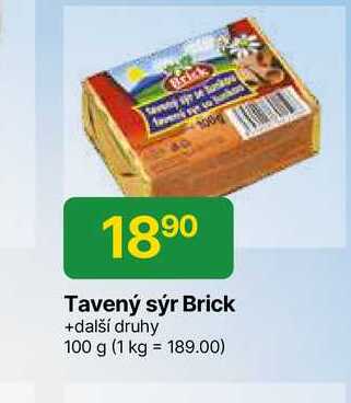 Brick Tavený sýr 100 g