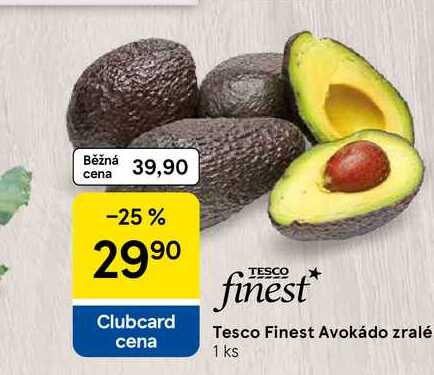 Tesco Finest Avokádo zralé, 1 ks