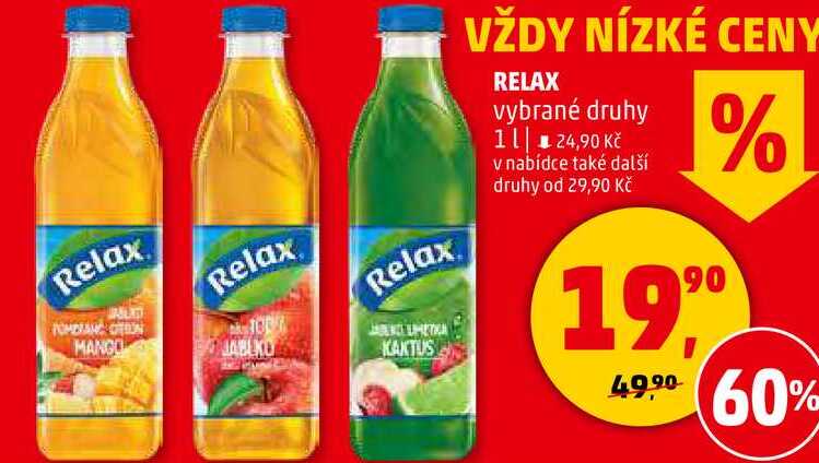Relax vybrané druhy, 1 l