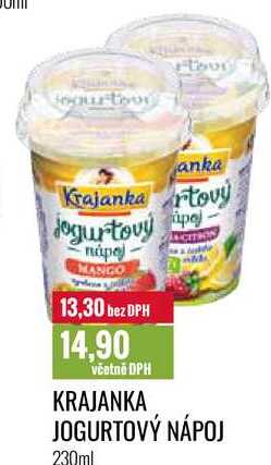 KRAJANKA JOGURTOVÝ NÁPOJ 230ml 