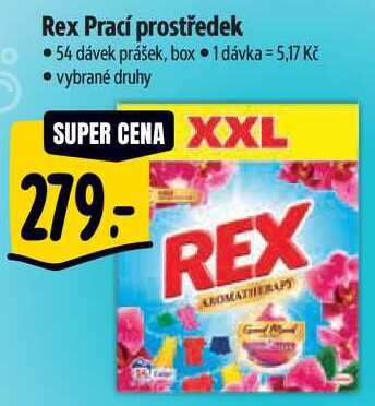 Rex Prací prostředek, 54 dávek 