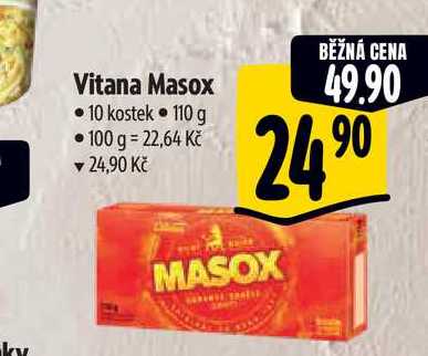 Vitana Masox 10 kostek 110 g 