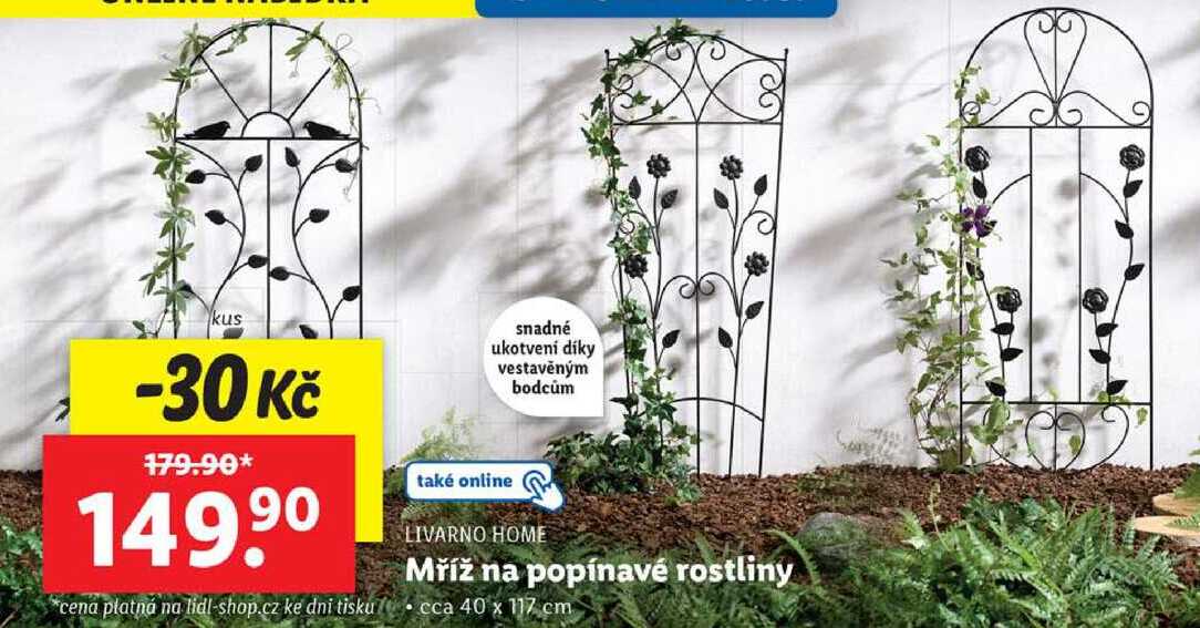 Mříž na popínavé rostliny 