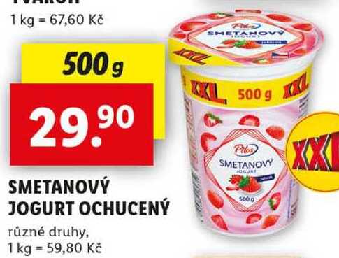 SMETANOVÝ JOGURT OCHUCENÝ, 500 g