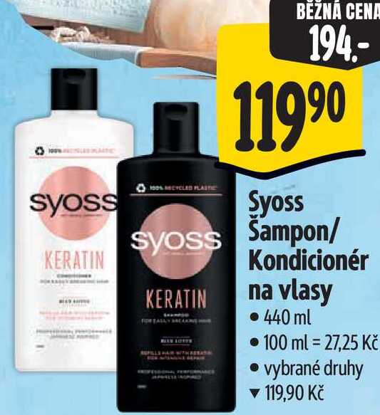 Syoss Šampon na vlasy, 440 ml  