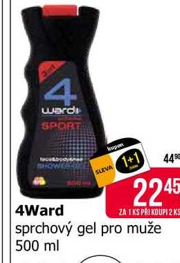 4 ward sprchový gel pro muže 500 ml  