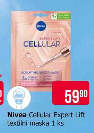 Nivea Cellular Expert Lift textilní maska 1 ks  